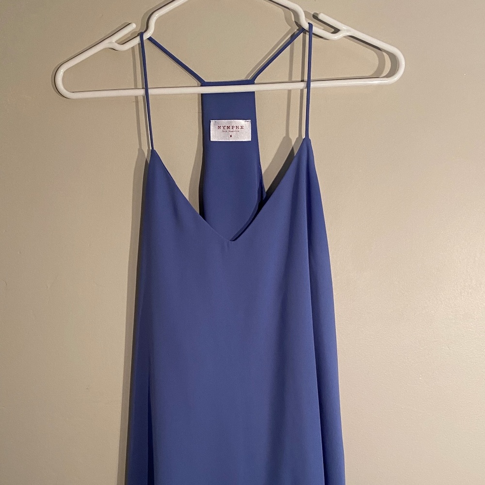 Blue Nymphe Racerback Tank